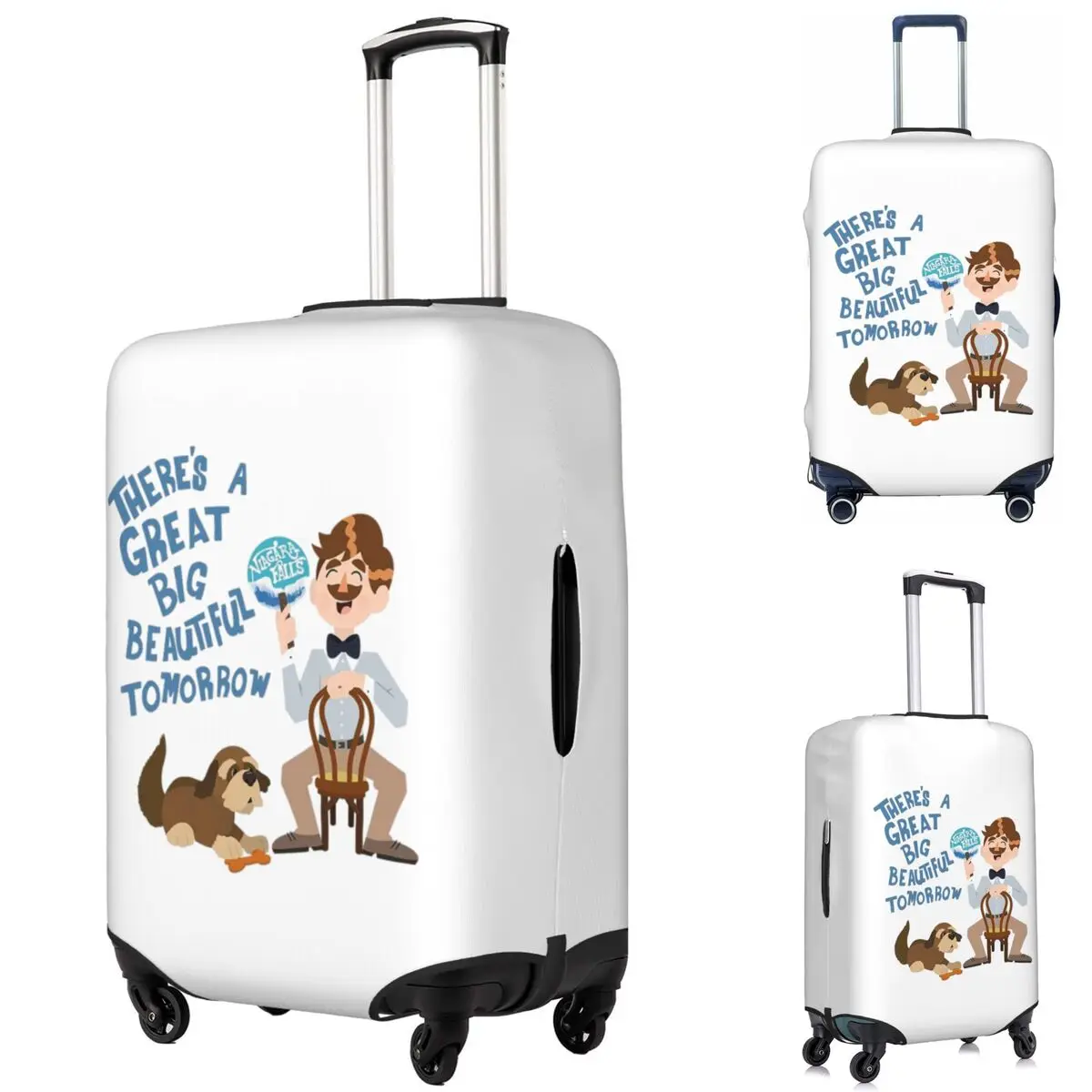 Man Has A Dream Suitcase Cover Protection Elastic Travel Luggage Protector Covers for 18-32 Inch 
Man Has A Dream Suitcase Cover Protection Elastic Travel Luggage Protector Covers for 18-32 Inch