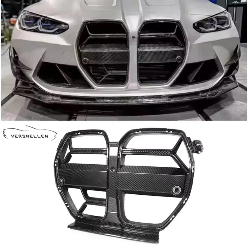 Rear Carbon Fiber Front Grill CSL Style With ACC Car Grilles Parts Auto Parts M3 M4 G80 G82 G83 Car Front Bumper Grills
Rear Carbon Fiber Front Grill CSL Style With ACC Car Grilles Parts Auto Parts M3 M4 G80 G82 G83 Car Front Bumper Grills
