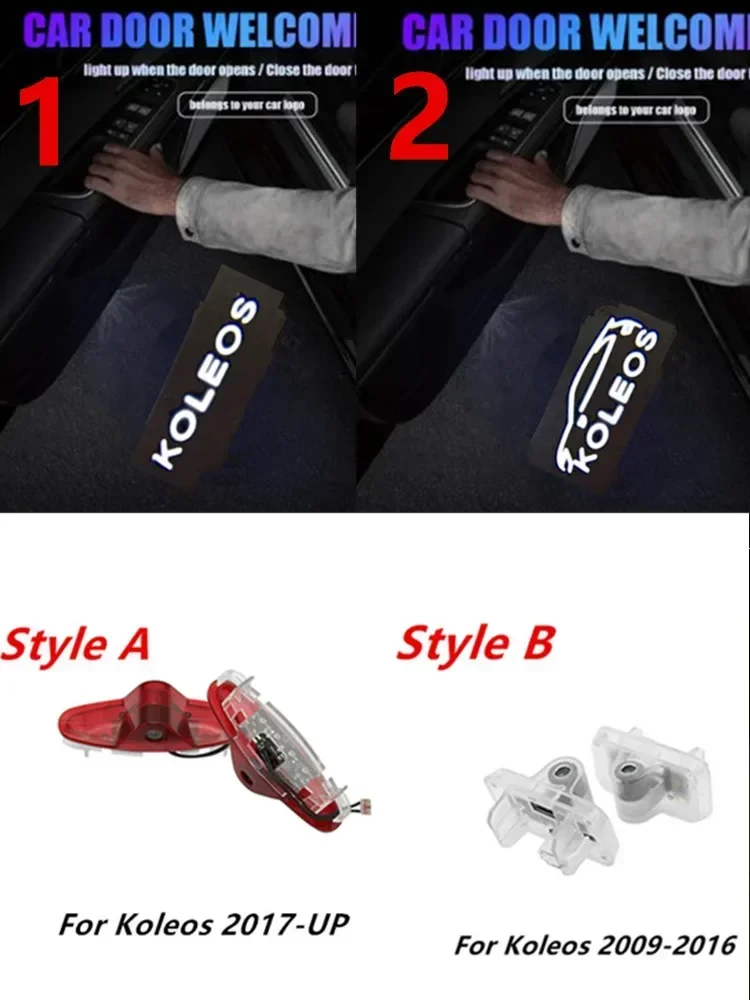 2PCS Car Styling Led Car Door Welcome Laser Projector Ghost Shadow Light For Renault Koleos 2009 2010-2014 2015 2019 1010 2021
2PCS Car Styling Led Car Door Welcome Laser Projector Ghost Shadow Light For Renault Koleos 2009 2010-2014 2015 2019 1010 2021
