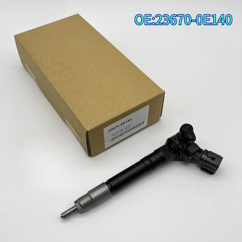 Original High Quality New For 23670-0E140 Injector Suitable for 1GD-FTV 2.8L Engine
Original High Quality New For 23670-0E140 Injector Suitable for 1GD-FTV 2.8L Engine