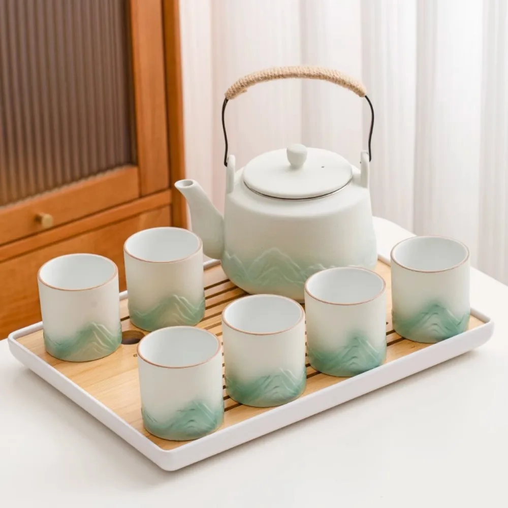 Hotel Kettle Tea Tray Japanese Carved Rectangle Ceramic Tea Tray Minimalist Rustic Bandeja Acrilica Transparente Decoration
Hotel Kettle Tea Tray Japanese Carved Rectangle Ceramic Tea Tray Minimalist Rustic Bandeja Acrilica Transparente Decoration