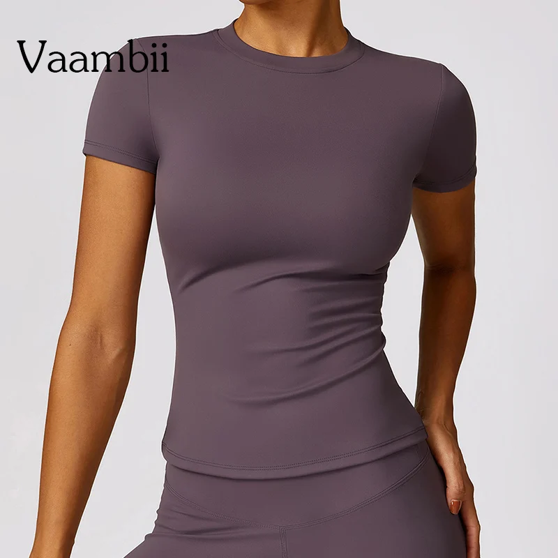 Training Shirt Short Sleeve Sweat Shirts For Women Casual Running Top Gym Shirt Fitness Yoga Top Sport T-Shirt Solid Yoga Top
Training Shirt Short Sleeve Sweat Shirts For Women Casual Running Top Gym Shirt Fitness Yoga Top Sport T-Shirt Solid Yoga Top