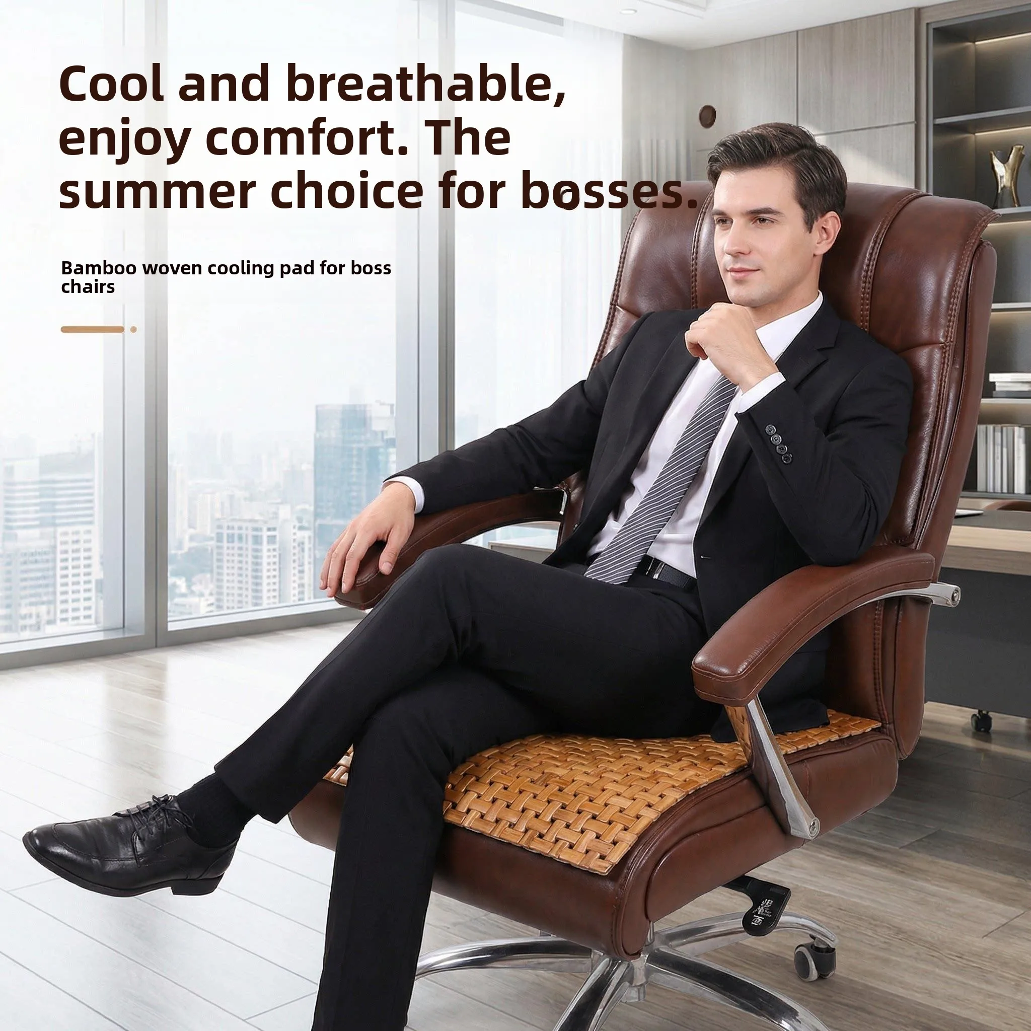 Summer Bamboo Mat Chair Pad Office Cooling Sensation Chair Pad for Mahjong Lightweight Breathable Modern Style
Summer Bamboo Mat Chair Pad Office Cooling Sensation Chair Pad for Mahjong Lightweight Breathable Modern Style