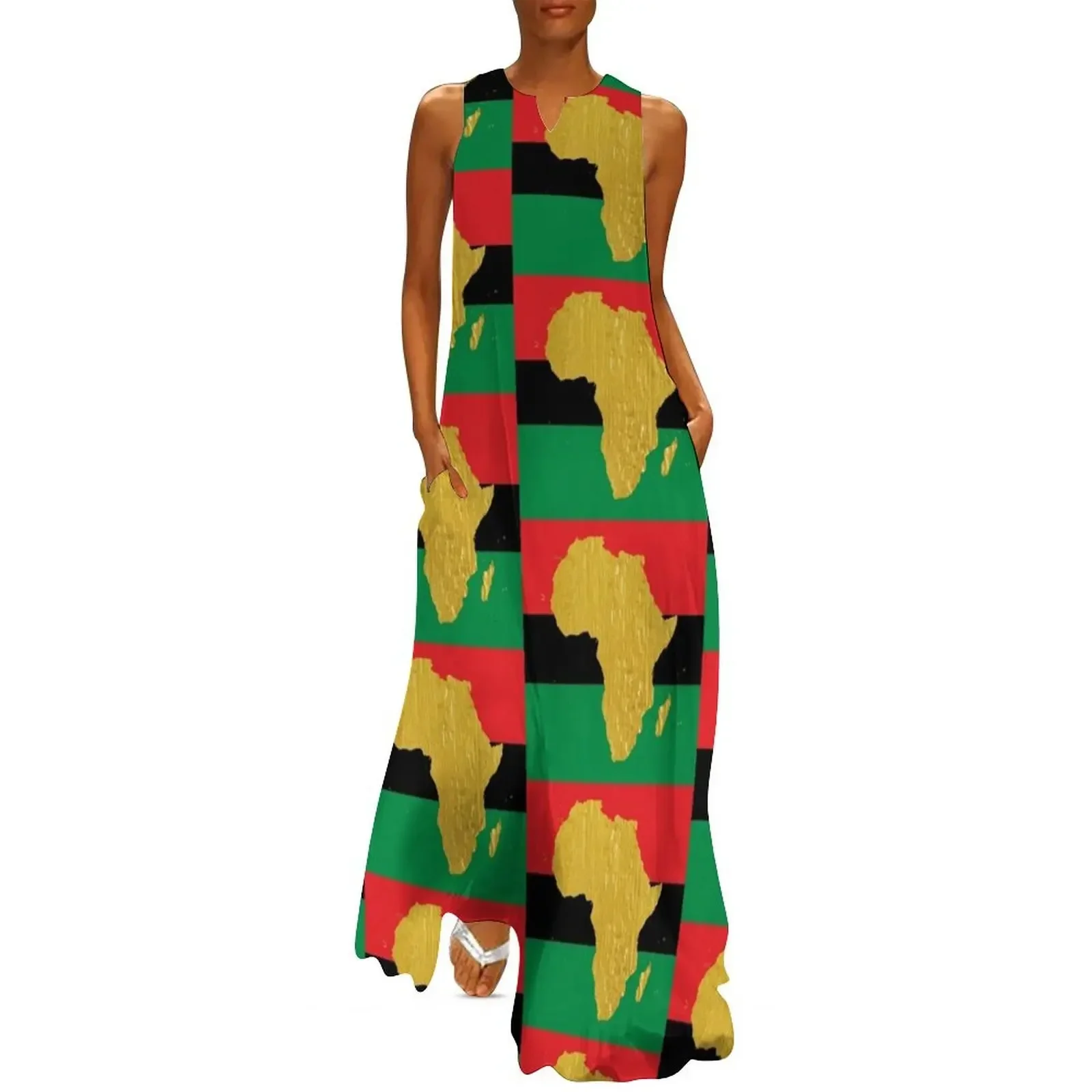 Gold African Symbol of Africa - Golden Pan African Flag Long Dress dresses for woman 2025 Dress
Gold African Symbol of Africa - Golden Pan African Flag Long Dress dresses for woman 2025 Dress