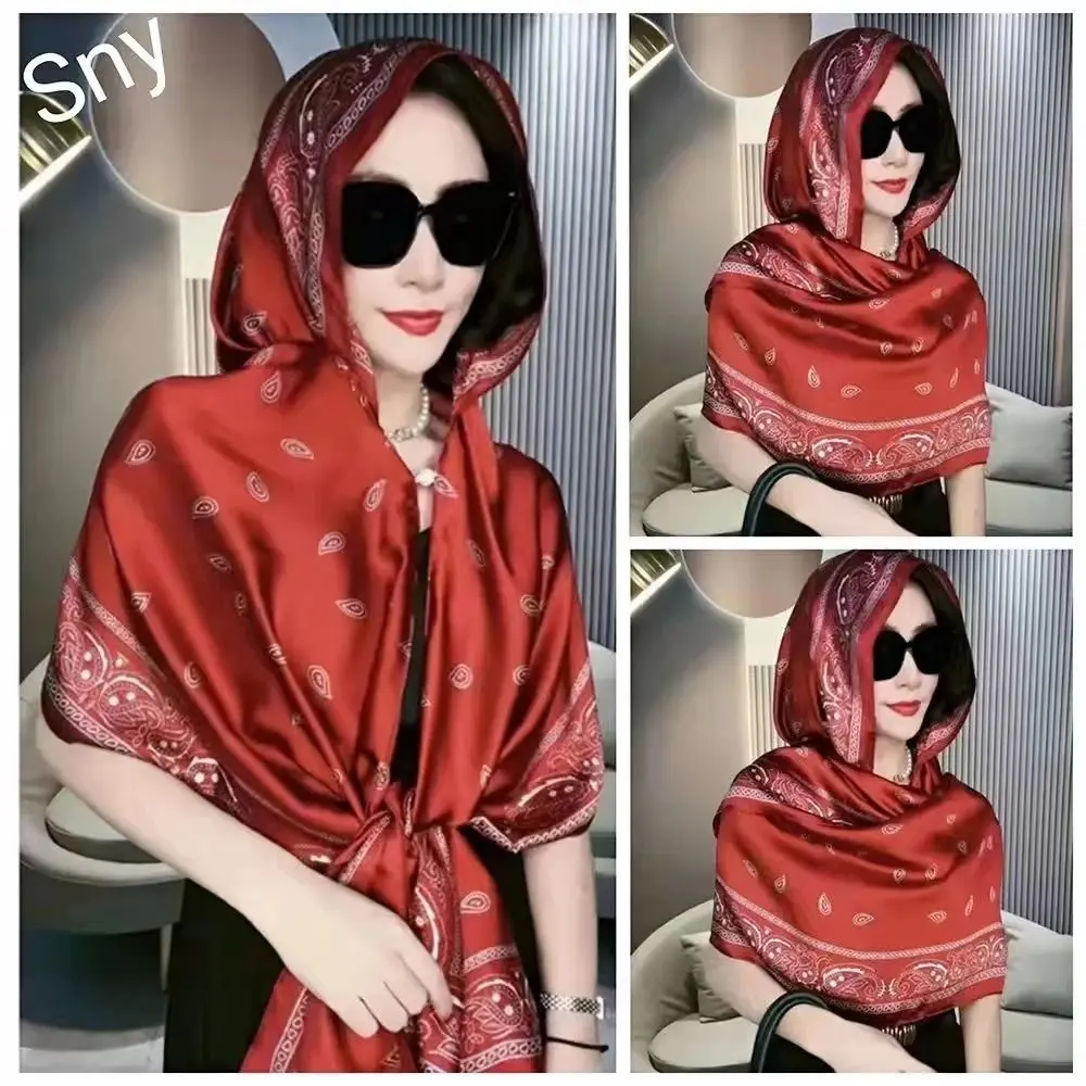 Elegant Flora Silk Scarf Shawls Flower Korean Style Mesh Neck Scarves Neckerchief Sunscreen Lady Wraps Dress Decor
Elegant Flora Silk Scarf Shawls Flower Korean Style Mesh Neck Scarves Neckerchief Sunscreen Lady Wraps Dress Decor