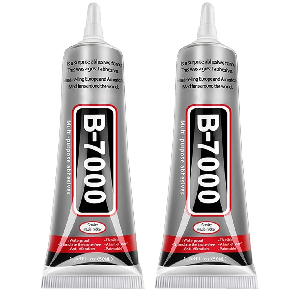 B7000 Jewelry Glue for Jewelry Making, FITTDYHE 2PCS 50ML/1.69 fl oz Clear B-7000 Glue Rhinestone, Multipurpose Super Adhesive for Phone Repair Nail Art Wood Glass Charms
B7000 Jewelry Glue for Jewelry Making, FITTDYHE 2PCS 50ML/1.69 fl oz Clear B-7000 Glue Rhinestone, Multipurpose Super Adhesive for Phone Repair Nail Art Wood Glass Charms