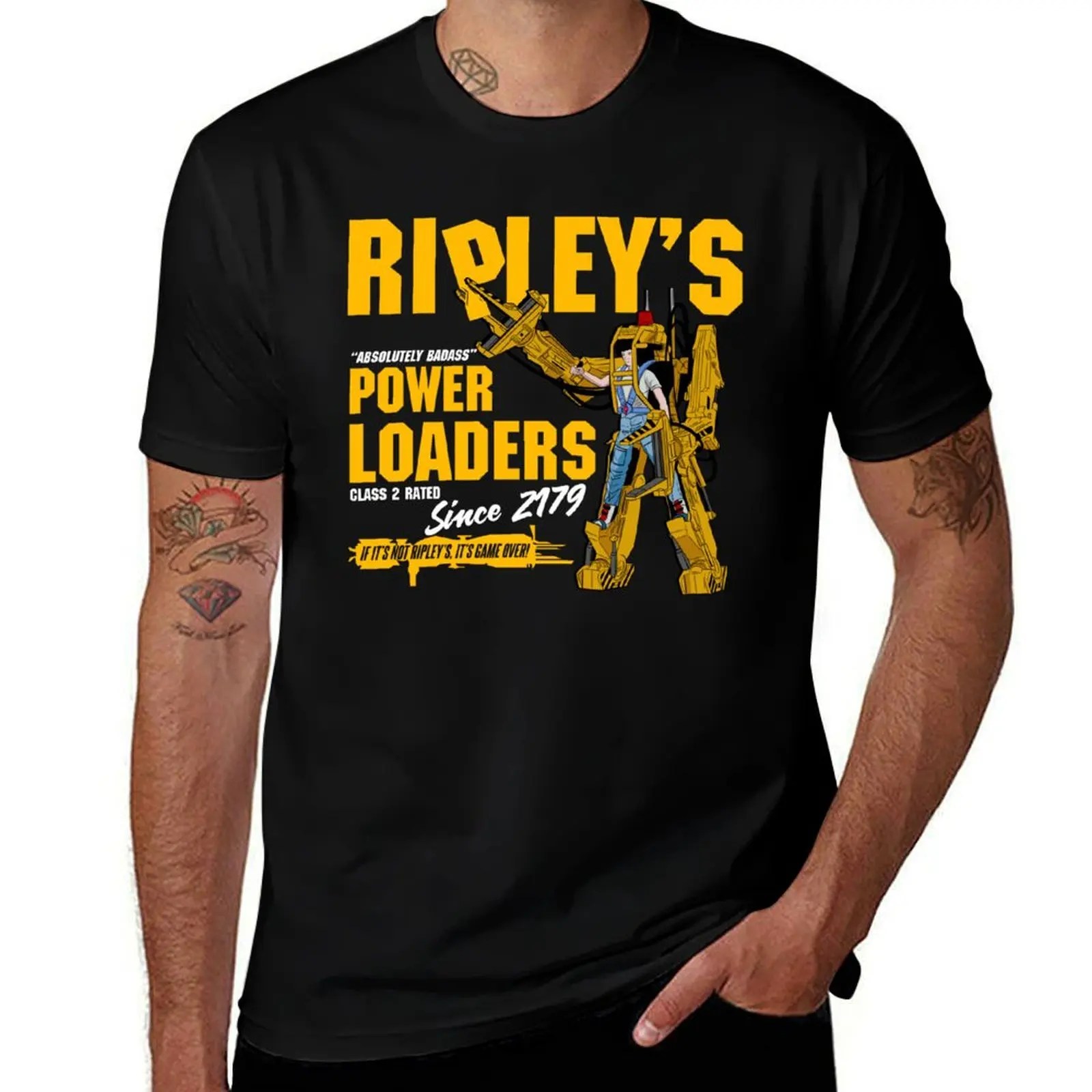Ripley's Power Loaders T-Shirt Classic Crew Neck Cotton T-Shirt
Ripley's Power Loaders T-Shirt Classic Crew Neck Cotton T-Shirt