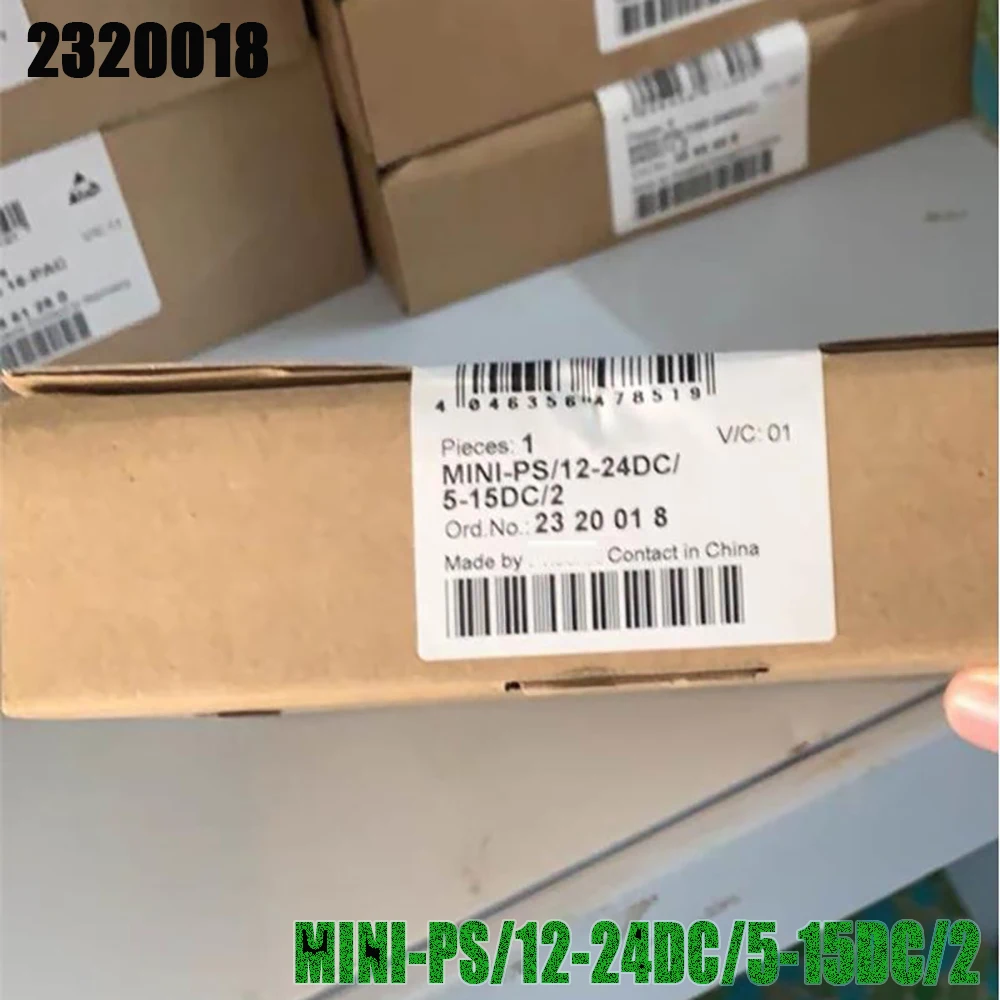 Original For Phoenix Safety Relay Before Shipment Perfect Test MINI-PS/12-24DC/5-15DC/2 2320018
Original For Phoenix Safety Relay Before Shipment Perfect Test MINI-PS/12-24DC/5-15DC/2 2320018