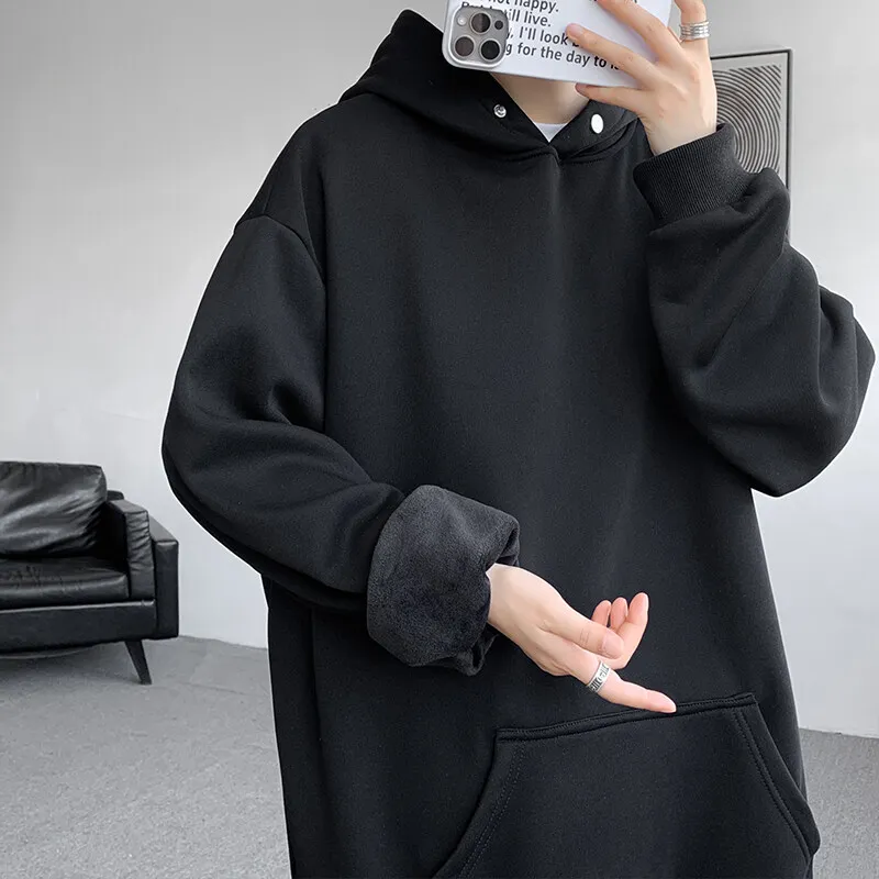 Casual Long Sleeves Hoodies 2024 Summer Black White Hip Hop Loose Japanese Skateboard Casual Men's Streetwear PUNK Clothes
Casual Long Sleeves Hoodies 2024 Summer Black White Hip Hop Loose Japanese Skateboard Casual Men's Streetwear PUNK Clothes