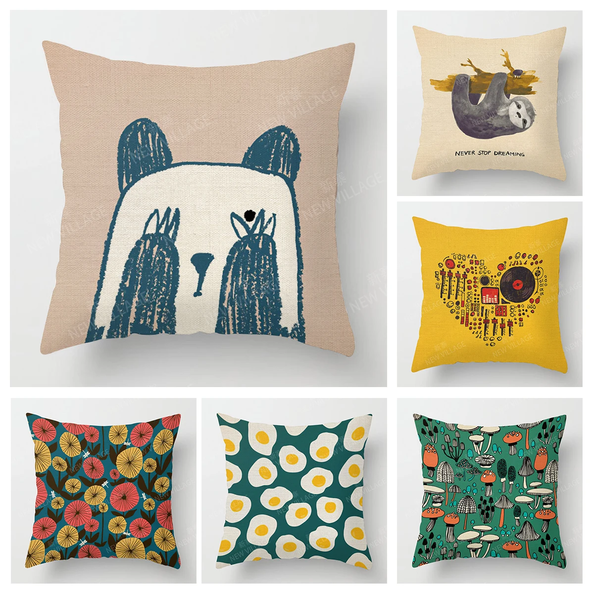 Modern Decorative Cushion Cover for Home Living Room Decor Throw Pillow Cover 45*45 children 40x40cm 60x60cm 45x45cm cartoon
Modern Decorative Cushion Cover for Home Living Room Decor Throw Pillow Cover 45*45 children 40x40cm 60x60cm 45x45cm cartoon