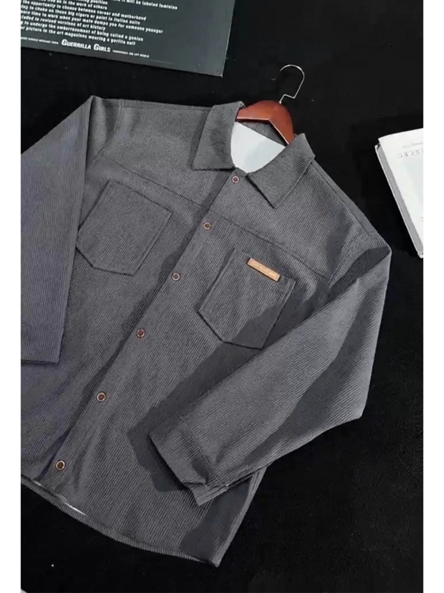 American Retro Long Sve Corduroy irt Men's Faion Urban Sle Spring New Arrival Casual Wear Comfortable Cotton Material
American Retro Long Sve Corduroy irt Men's Faion Urban Sle Spring New Arrival Casual Wear Comfortable Cotton Material