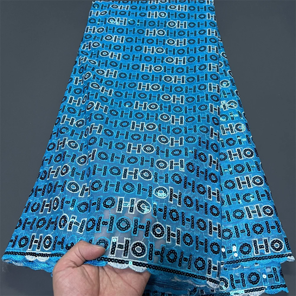 2025 Новая африканская нигерийская кружевная ткань высокого качества с вышивкой из тюля для свадебных платьев, элегантный материал свадебного платья, 5 ярдов
2025 Новая африканская нигерийская кружевная ткань высокого качества с вышивкой из тюля для свадебных платьев, элегантный материал свадебного платья, 5 ярдов