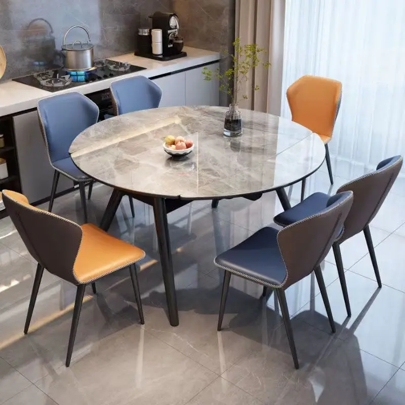 Dining Luxurious Light Rock Plate Table Chair Combination Modern Simple Household Wood Desk Folding Home Furniture XF25YH
Dining Luxurious Light Rock Plate Table Chair Combination Modern Simple Household Wood Desk Folding Home Furniture XF25YH