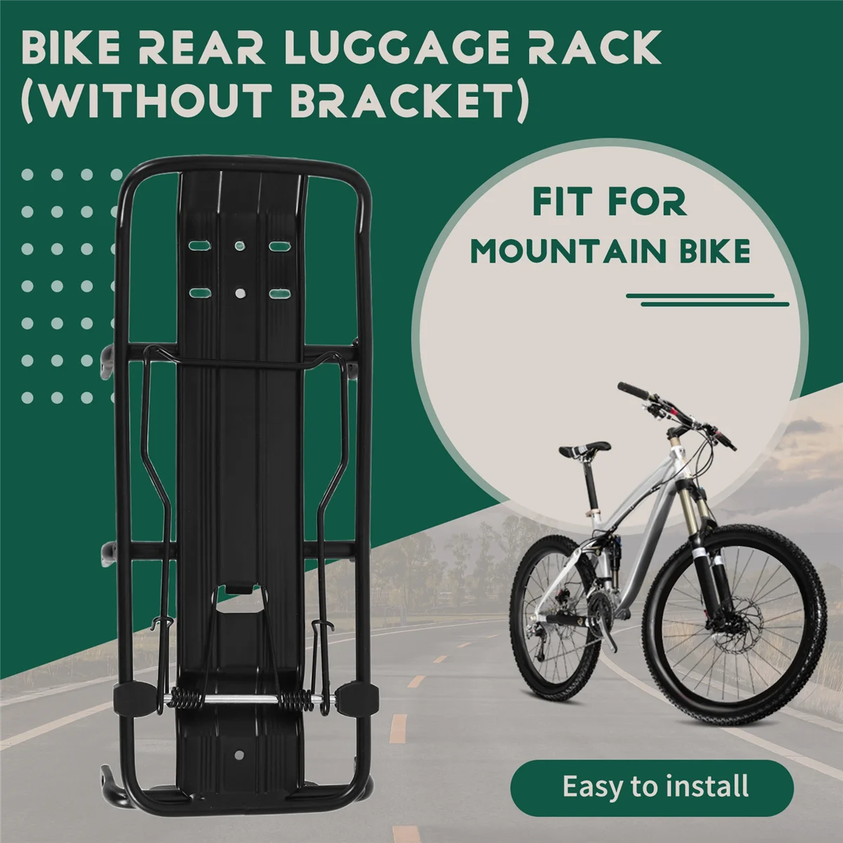 T48C_Bicycle Racks Cycling MTB Bicycle Carrier Rear Luggage Rack Shelf Bracket for Disc Brake/V-Brake Without Bracket Parts
T48C_Bicycle Racks Cycling MTB Bicycle Carrier Rear Luggage Rack Shelf Bracket for Disc Brake/V-Brake Without Bracket Parts