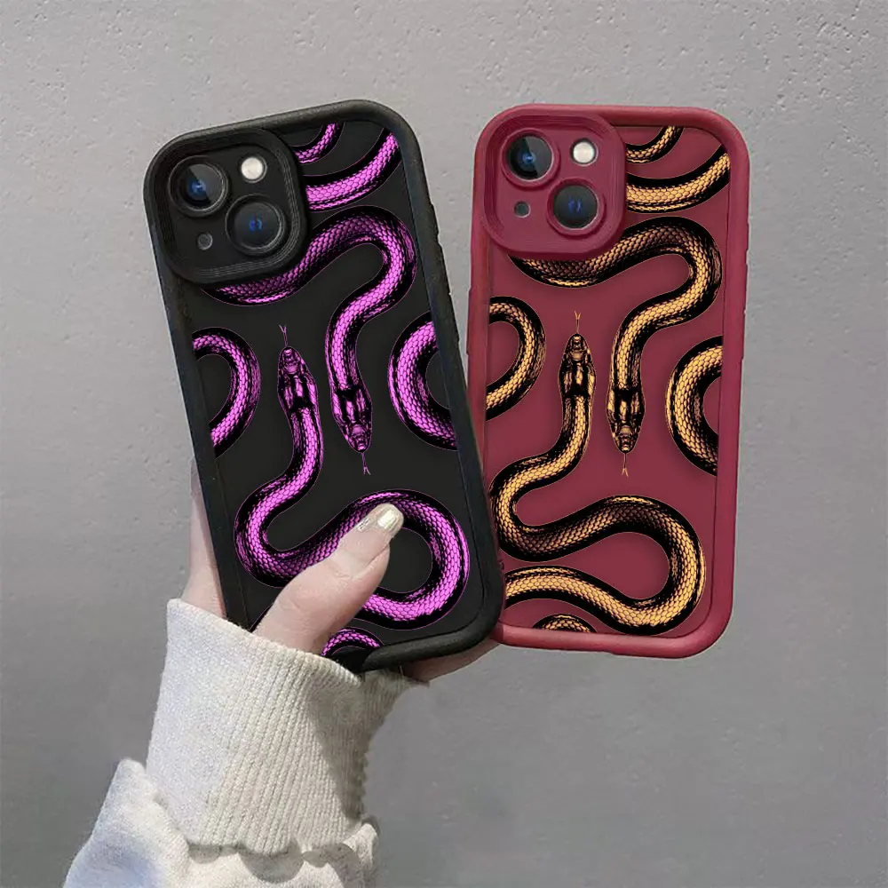 Deluxe Gold Purple Black Snake Phone Case For Infinix HOT 10 30I 40I NOTE 12 G96 ZERO 40 50 50S 50X VIP PLAY GT 10 20 30 Case
Deluxe Gold Purple Black Snake Phone Case For Infinix HOT 10 30I 40I NOTE 12 G96 ZERO 40 50 50S 50X VIP PLAY GT 10 20 30 Case