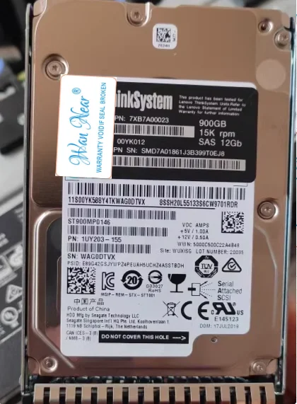 Для Lenovo 7XB7A00023 00YK012 Жесткий диск 900 ГБ 15K SAS 12 ГБ SR650
Для Lenovo 7XB7A00023 00YK012 Жесткий диск 900 ГБ 15K SAS 12 ГБ SR650