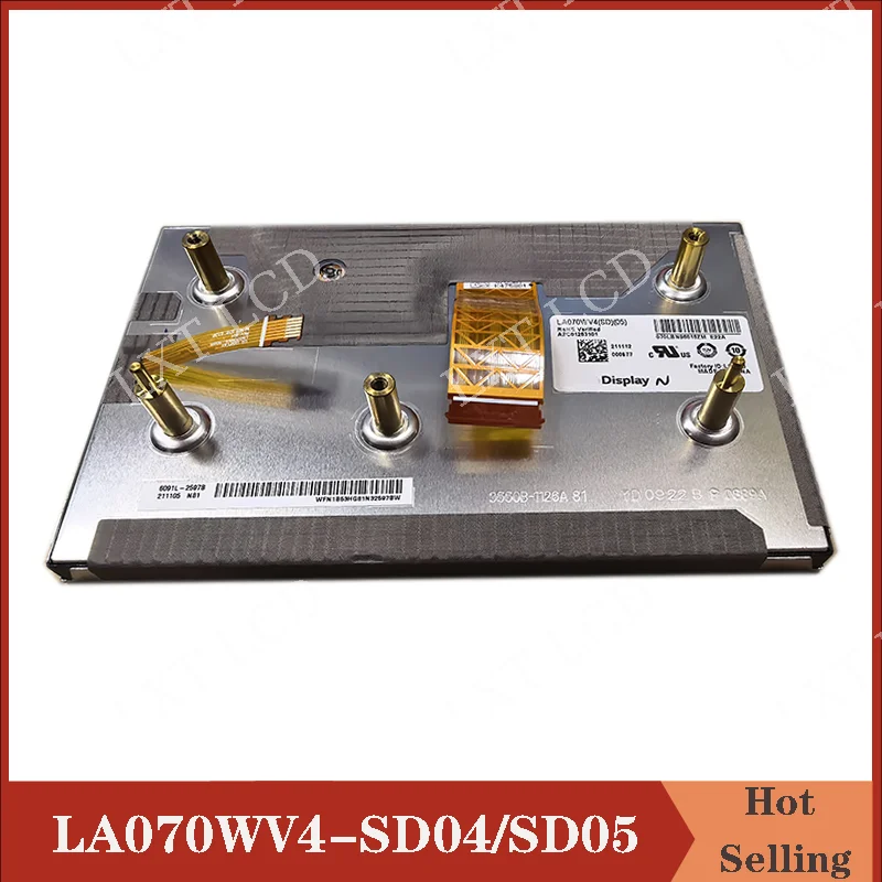 LA070WV4-SD04 LA070WV4-SD05 Original New 7 inch LA070WV4(SD)(04) SD05 LCD Display Screen For Mercedes Pegeout car navigation
LA070WV4-SD04 LA070WV4-SD05 Original New 7 inch LA070WV4(SD)(04) SD05 LCD Display Screen For Mercedes Pegeout car navigation