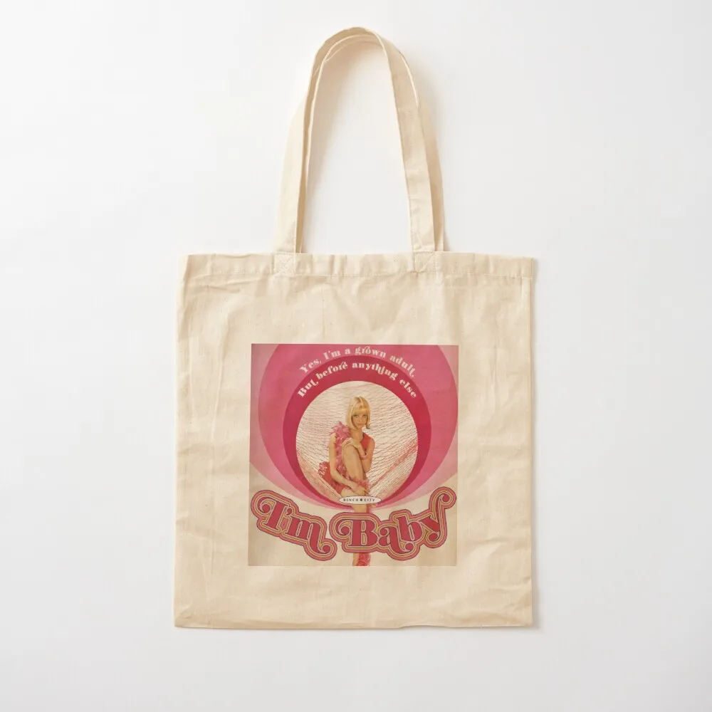 I'm Baby Tote Bag Women's shopper large tote bag foldable reusable bag cute pouch
I'm Baby Tote Bag Women's shopper large tote bag foldable reusable bag cute pouch