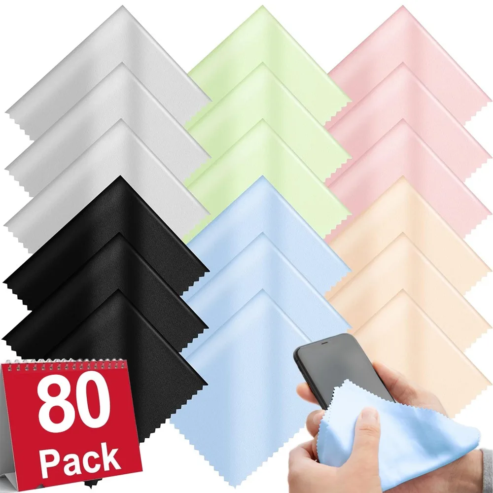 10-80Pcs 8x8cm Mini Microfiber Eyeglasses Glasses Cleaner Cleaning Cloth For Lens Phone Camera Computer Screen Cleaning Wipes
10-80Pcs 8x8cm Mini Microfiber Eyeglasses Glasses Cleaner Cleaning Cloth For Lens Phone Camera Computer Screen Cleaning Wipes