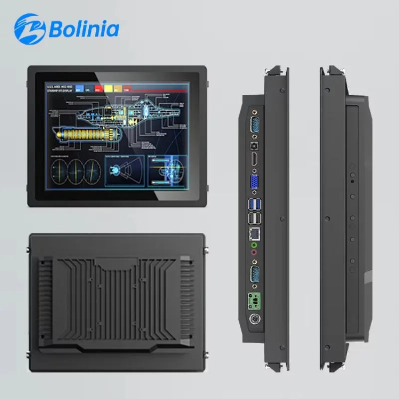 IP65 10.4-23.6" Fanless Industrial Touch Screen PC, J4125/i5/i7, Linux/Windows OS, Embedded All-in-One Panel PC
IP65 10.4-23.6" Fanless Industrial Touch Screen PC, J4125/i5/i7, Linux/Windows OS, Embedded All-in-One Panel PC