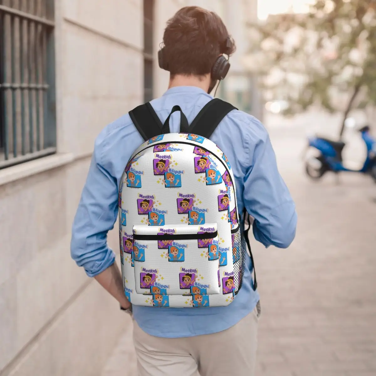 Meekah And Blippi Backpack Boys Girls BookBag Children School Bag Computer Shoulder Bags for Men Women
Meekah And Blippi Backpack Boys Girls BookBag Children School Bag Computer Shoulder Bags for Men Women