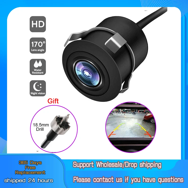 Wide Angle Car Reverse Camera HD Night Vision Rear View Camera Backup Parking Camcorder Highly Waterproof Reversing Monitor
Wide Angle Car Reverse Camera HD Night Vision Rear View Camera Backup Parking Camcorder Highly Waterproof Reversing Monitor