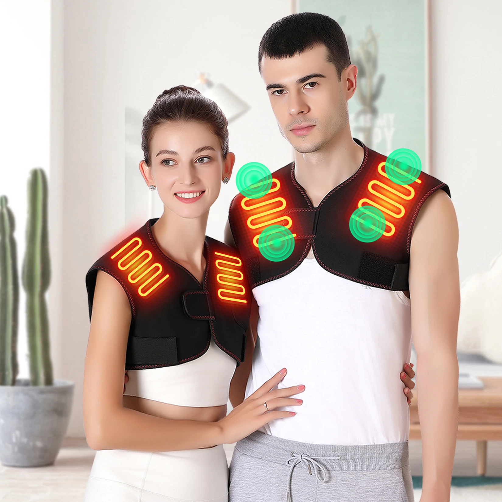 Утяжеленная грелка для спины и плеч с 3-мя настройками нагрева и таймерами — подарок для облегчения боли в спине для мужчин и женщин 
Утяжеленная грелка для спины и плеч с 3-мя настройками нагрева и таймерами — подарок для облегчения боли в спине для мужчин и женщин