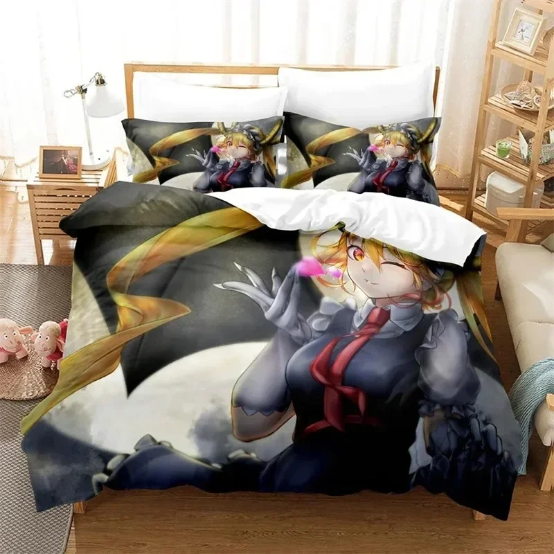 3D Printed Miss Kobayashis Dragon Maid Bedding Set Anime Kanna Duvet Cover Double Twin Full Queen King Adult Kids Quilt Cover
3D Printed Miss Kobayashis Dragon Maid Bedding Set Anime Kanna Duvet Cover Double Twin Full Queen King Adult Kids Quilt Cover