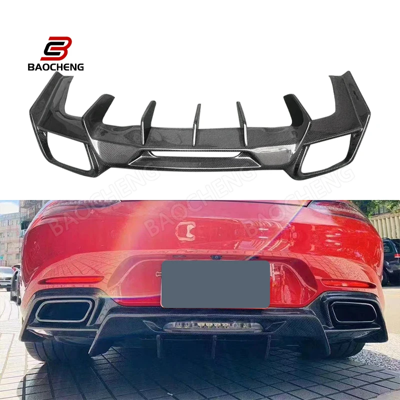 RT Style Carbon Fiber Rear Diffuser For Mercedes Benz AMG GT Rear Bumper Lip High Quality Body Kit Car Accessories
RT Style Carbon Fiber Rear Diffuser For Mercedes Benz AMG GT Rear Bumper Lip High Quality Body Kit Car Accessories