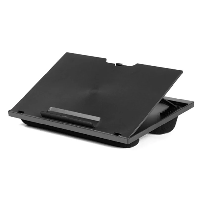 ADP-Adjustable Lap Desk with 8 Adjustable Angles & Dual Cushions Laptop Stand for Laptop Desk, Work Table Lap Writing Black
ADP-Adjustable Lap Desk with 8 Adjustable Angles & Dual Cushions Laptop Stand for Laptop Desk, Work Table Lap Writing Black
