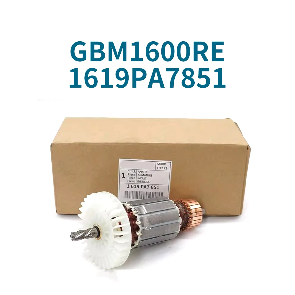 AC220-240V Armature for Bosch GBM1600RE 1619PA7851 Agitator Drill Rotor Anchor Stator Coil Replacement Parts
AC220-240V Armature for Bosch GBM1600RE 1619PA7851 Agitator Drill Rotor Anchor Stator Coil Replacement Parts