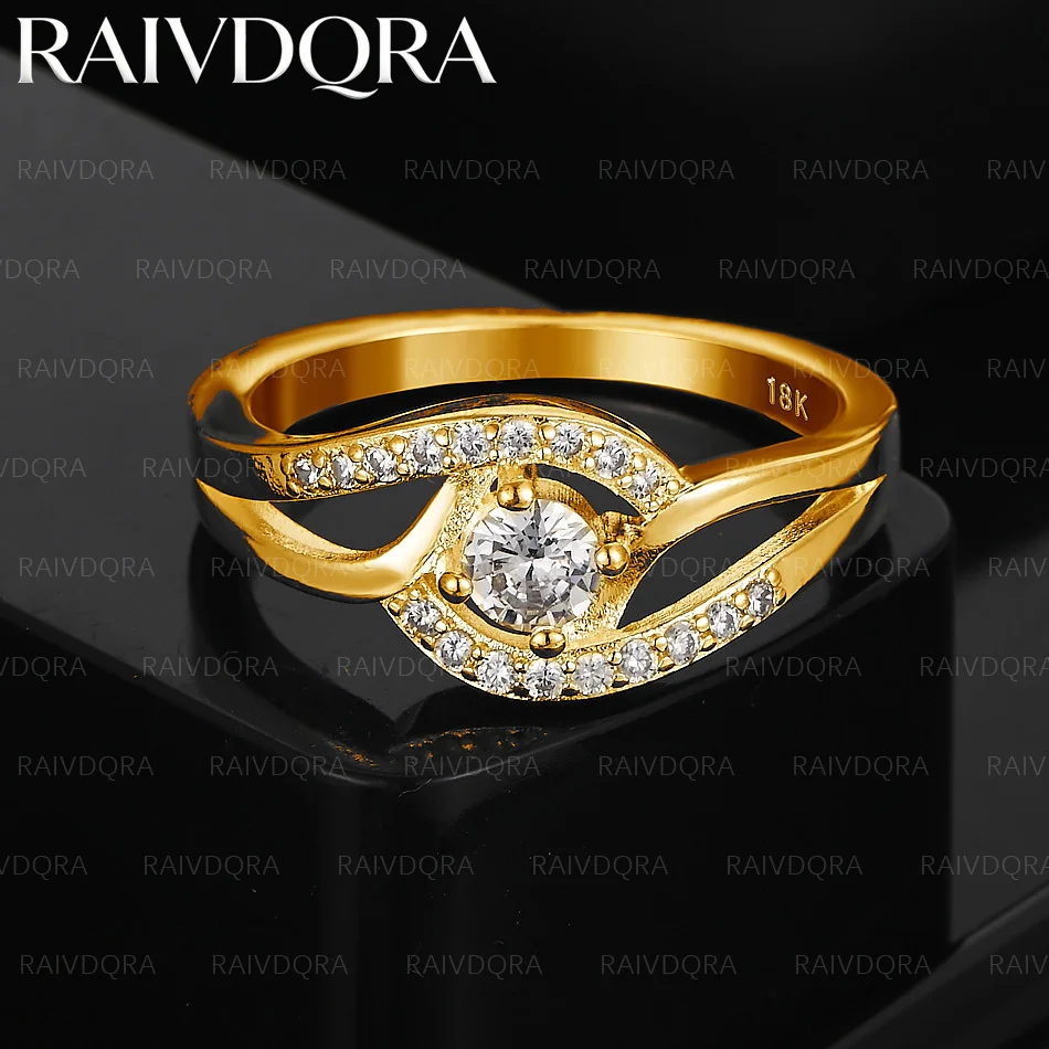 18K Gold Plated Shiny Zircon Wedding Ring For Women Fashion Fine Jewelry Engagement Accessories Birthday Gifts
18K Gold Plated Shiny Zircon Wedding Ring For Women Fashion Fine Jewelry Engagement Accessories Birthday Gifts
