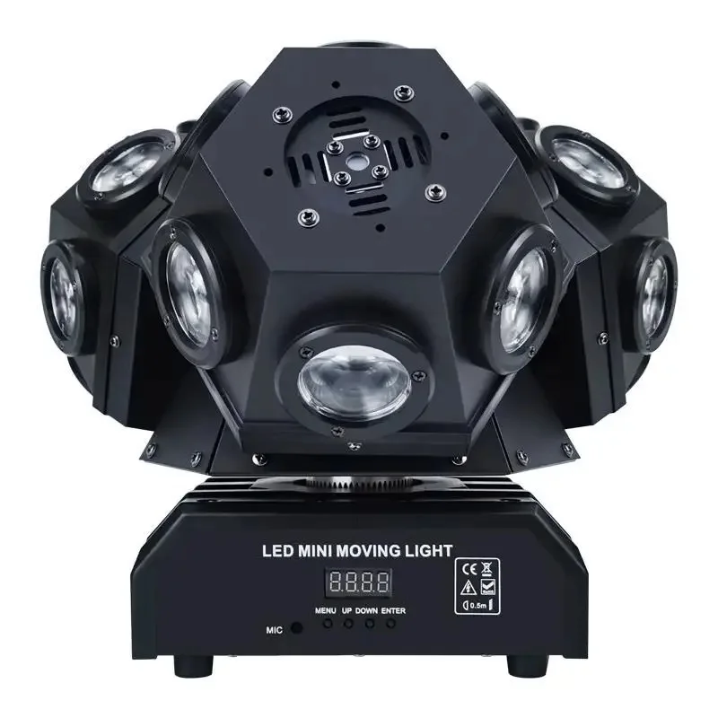 18 three-head beam of moving head light laser laser light colorful rotating bar KTV flash stage light
18 three-head beam of moving head light laser laser light colorful rotating bar KTV flash stage light