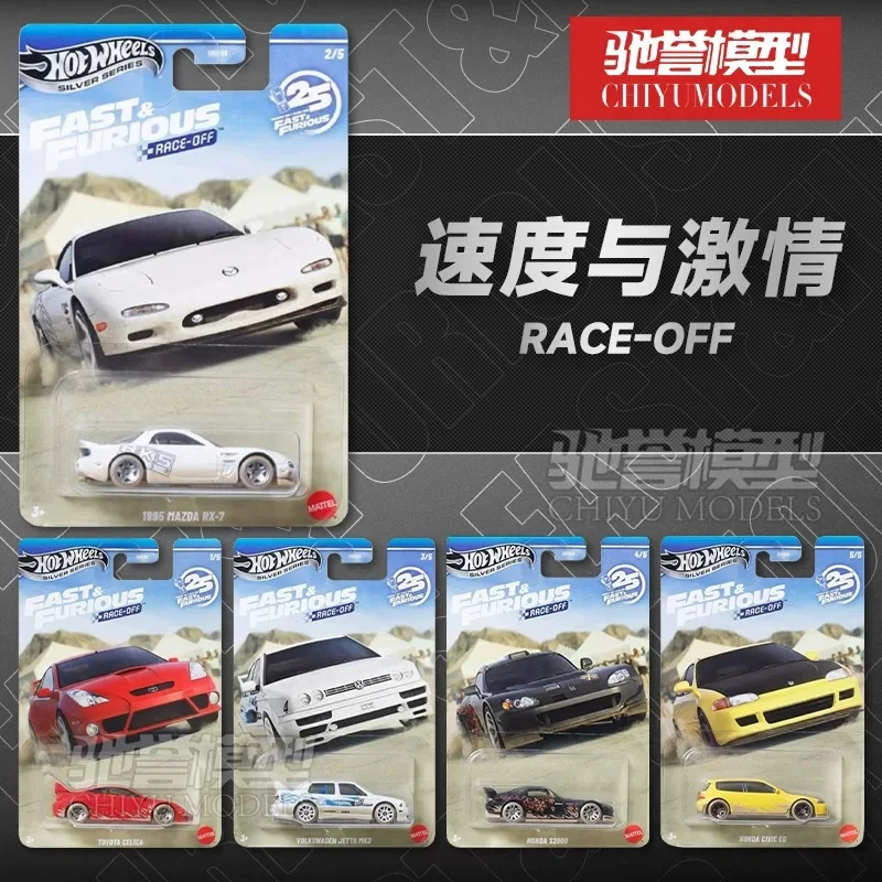 Набор новых оригинальных мини-машинок Hot Wheels 2026 года, серия Fast and Furious Race Off, модель HONDA CIVIC, масштаб 1:64, HNR88
Набор новых оригинальных мини-машинок Hot Wheels 2026 года, серия Fast and Furious Race Off, модель HONDA CIVIC, масштаб 1:64, HNR88