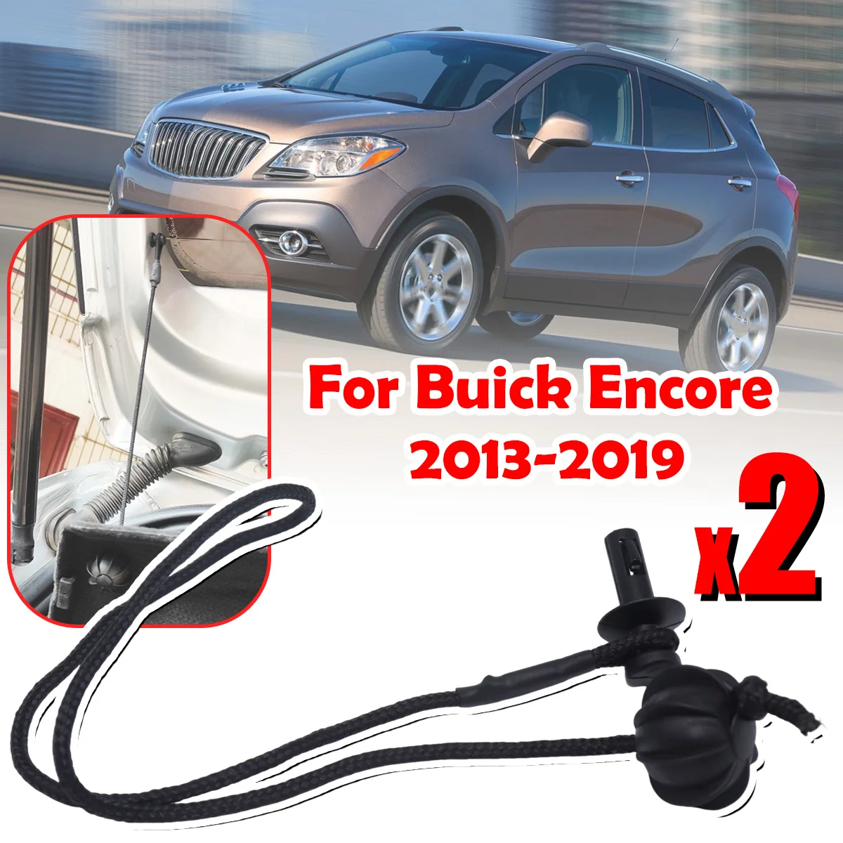 For Buick Encore 2013 - 2019 Boot Trunk Parcel Shelf Tray Strap String Clips 95129884 Auto Rear Shelf Bracket Clips Accessories
For Buick Encore 2013 - 2019 Boot Trunk Parcel Shelf Tray Strap String Clips 95129884 Auto Rear Shelf Bracket Clips Accessories