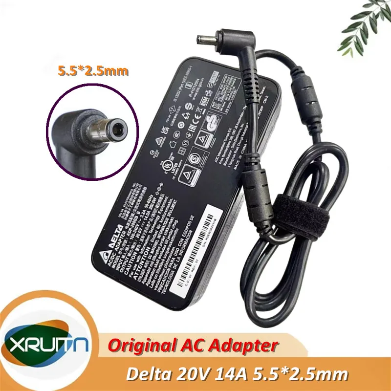 Genuine Delta AC Adapter 20V 14A 280W Laptop Charger ADP-280BB B with 5.5 x 2.5mm Tip Gaming Power Supply A18-280P1A A280A005P
Genuine Delta AC Adapter 20V 14A 280W Laptop Charger ADP-280BB B with 5.5 x 2.5mm Tip Gaming Power Supply A18-280P1A A280A005P