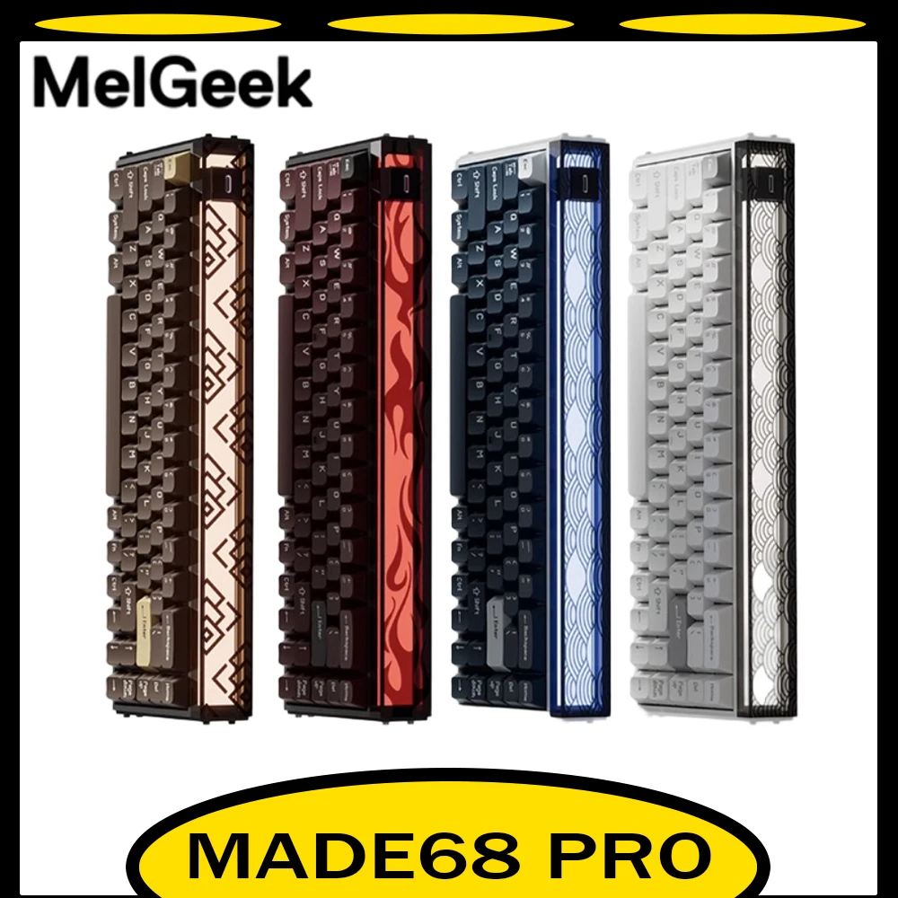 Melgeek MADE68 PRO Magnetic Switch Keyboard 8k Hull Structure With Ttc Supermagnetism Switch Gamer Keyboard Custom Four-Element
Melgeek MADE68 PRO Magnetic Switch Keyboard 8k Hull Structure With Ttc Supermagnetism Switch Gamer Keyboard Custom Four-Element