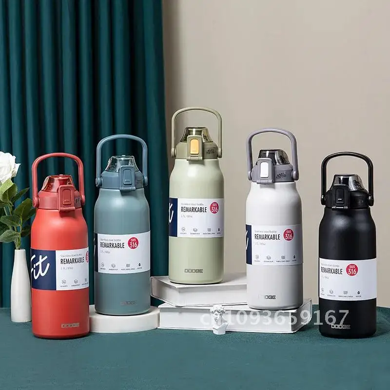 1300ML Thermal Water Bottle Large Capacity With Cup Stainless Steel Thermos Bottle Water Hot and Cold Bottle Thermos Straw Sport
1300ML Thermal Water Bottle Large Capacity With Cup Stainless Steel Thermos Bottle Water Hot and Cold Bottle Thermos Straw Sport