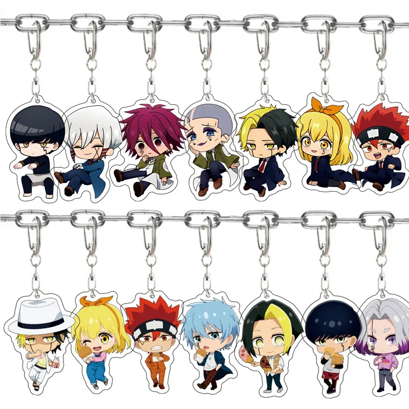 Mashle: Magic And Muscles Anime Peripherals Lance Dot Finn Lemon Acrylic Keychain Pendant Accessories Q Version Choice Key Ring
Mashle: Magic And Muscles Anime Peripherals Lance Dot Finn Lemon Acrylic Keychain Pendant Accessories Q Version Choice Key Ring