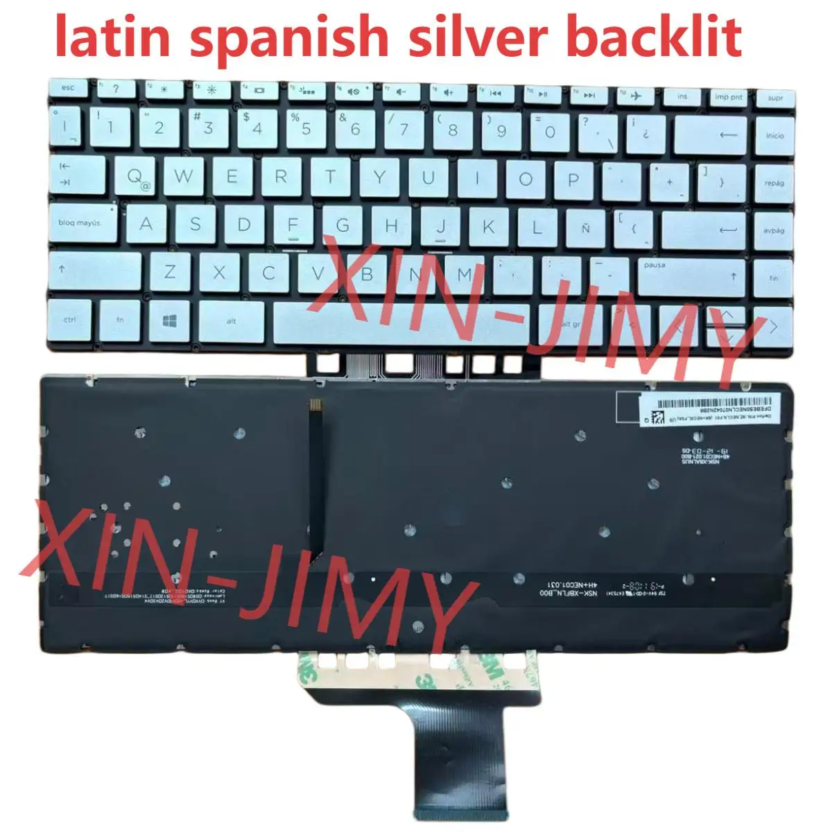 13-AN latin-spanish/French backlit keyboard For HP Pavilion 13-AN 13-AN0010NR 13-AN0012LA 13-an0806no 13-an0807no AZERTY
13-AN latin-spanish/French backlit keyboard For HP Pavilion 13-AN 13-AN0010NR 13-AN0012LA 13-an0806no 13-an0807no AZERTY