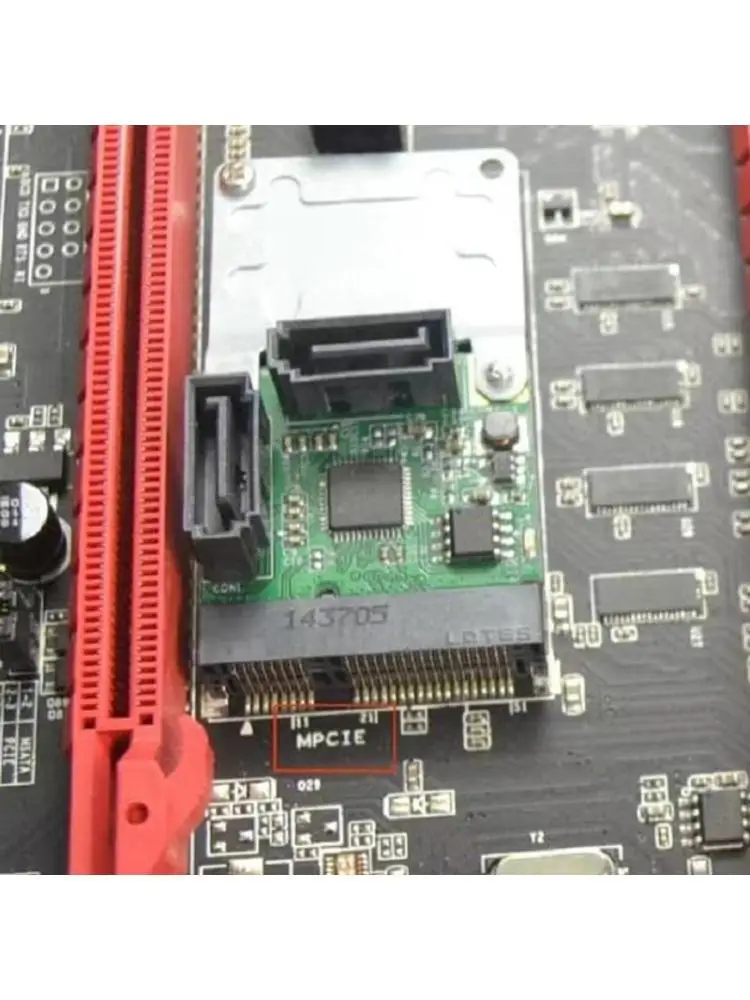 652F Upgrades Systems Mini PCIE to SATA3.0 Adapter Card For Faster Access Use
652F Upgrades Systems Mini PCIE to SATA3.0 Adapter Card For Faster Access Use