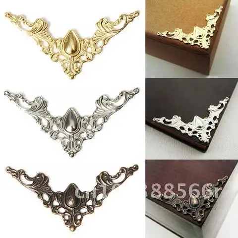 12PCS wholesale Book Corner Protector Box Book Scrapbook Metal Album Corner Decorative Protector Cover For Antique Brass Jewelr
12PCS wholesale Book Corner Protector Box Book Scrapbook Metal Album Corner Decorative Protector Cover For Antique Brass Jewelr