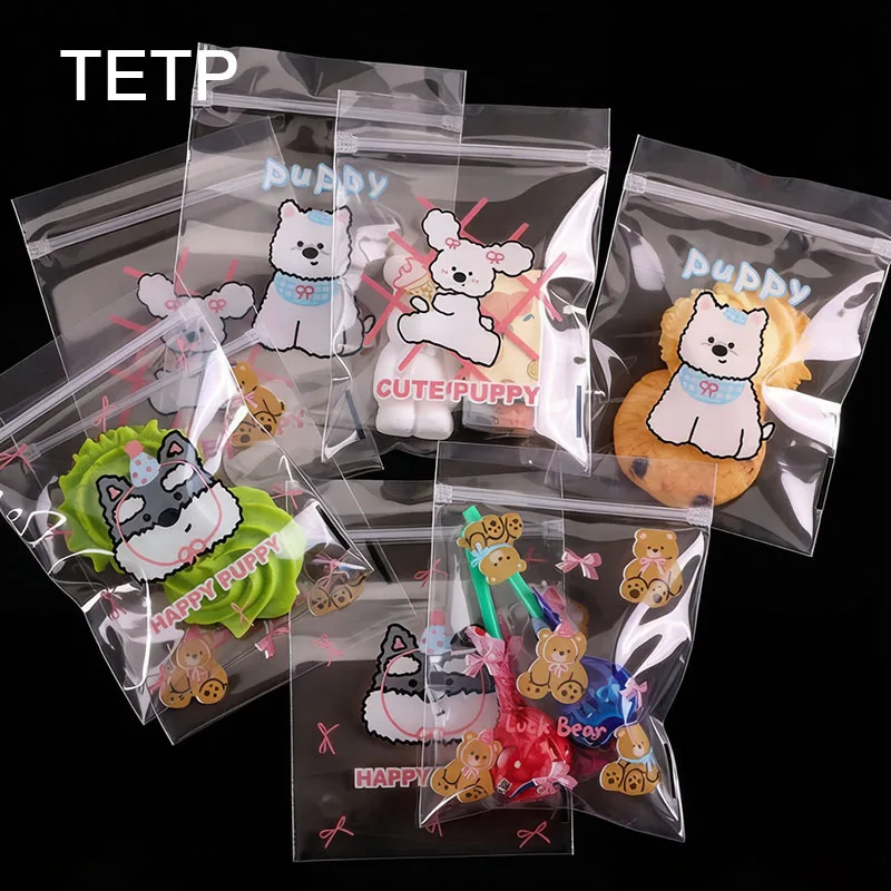 TETP 100Pcs Transparent PE Ziplock Bags Cartoon DIY Cookies Candy Packaging Favors Children's Day Gift Decoration Small Business
TETP 100Pcs Transparent PE Ziplock Bags Cartoon DIY Cookies Candy Packaging Favors Children's Day Gift Decoration Small Business
