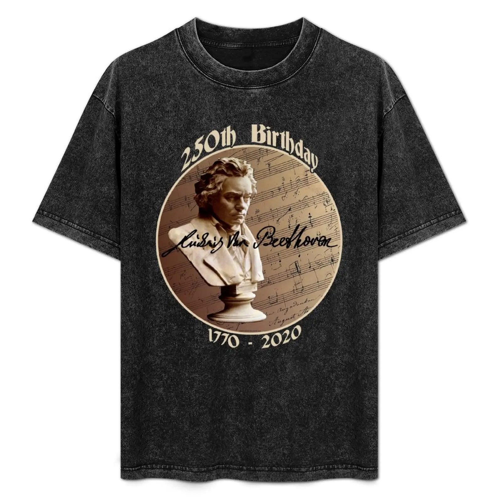 Ludwig van Beethoven 250th Birthday (b) T-Shirt Christmas Casual Short Sleeve Top
Ludwig van Beethoven 250th Birthday (b) T-Shirt Christmas Casual Short Sleeve Top