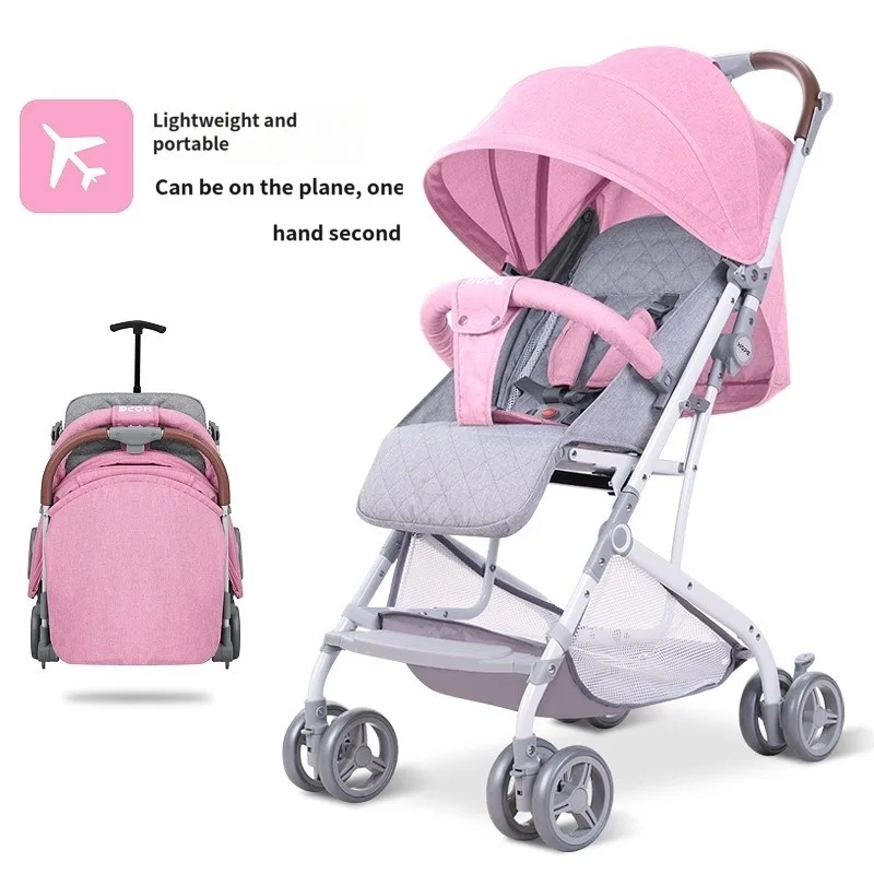 The Stroller Can Be Seated In A Two-way Ultra-light Portable Folding Newborn BB Children's Pocket Trolley
The Stroller Can Be Seated In A Two-way Ultra-light Portable Folding Newborn BB Children's Pocket Trolley