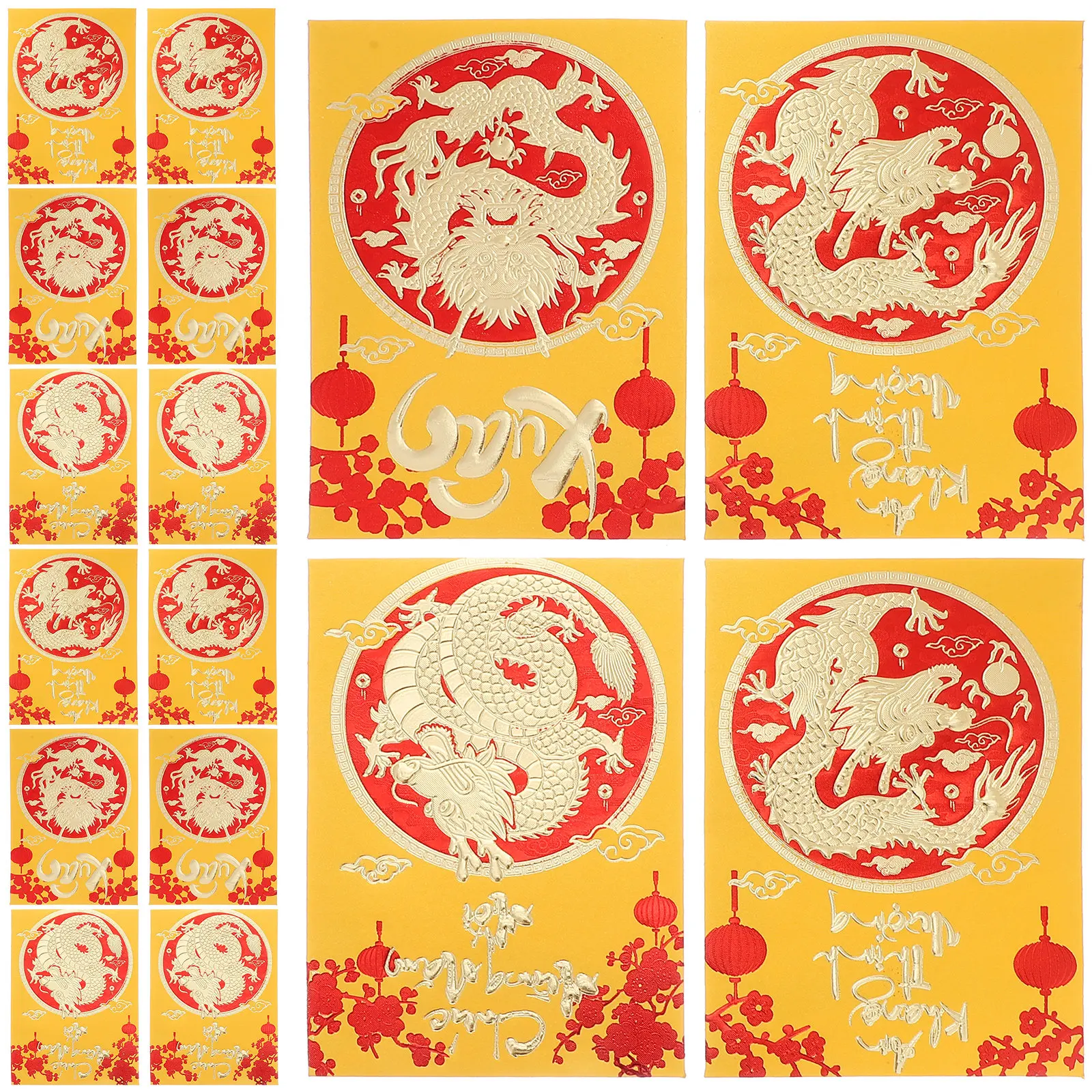 30Pcs Red Envelopes Paper Lucky Money Packets Year of Dragon 2024 Spring Festival Chinese New Year Gift Envelopes
30Pcs Red Envelopes Paper Lucky Money Packets Year of Dragon 2024 Spring Festival Chinese New Year Gift Envelopes