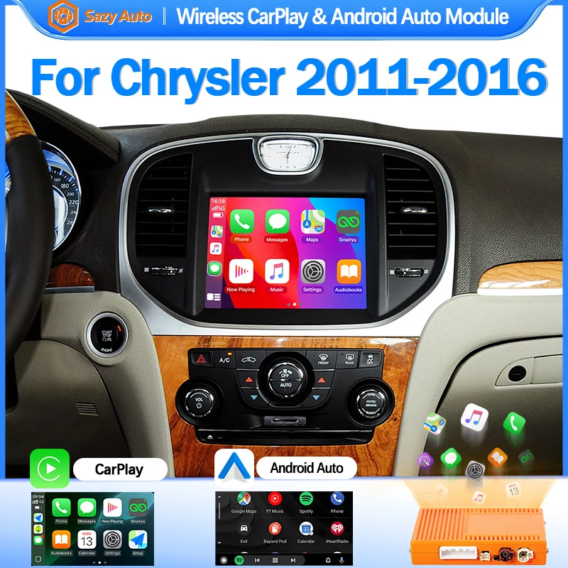 SAZYAUTO 2026 Встраиваемый дисплей с навигацией и беспроводным CarPlay для Challenger Charger R/T RAM1500 Durango Viper
SAZYAUTO 2026 Встраиваемый дисплей с навигацией и беспроводным CarPlay для Challenger Charger R/T RAM1500 Durango Viper