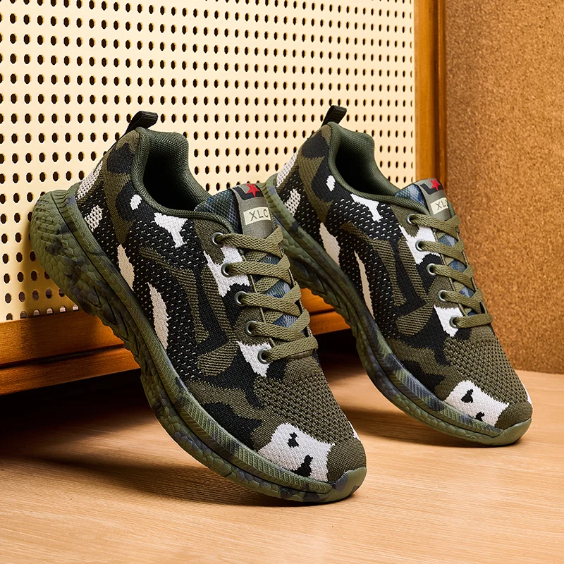 New Men's Running Shoes Fashion Camouflage Lightweight Tennis Walking Sneakers for Men Breathable Anti Slip Casual Sports Shoes
New Men's Running Shoes Fashion Camouflage Lightweight Tennis Walking Sneakers for Men Breathable Anti Slip Casual Sports Shoes