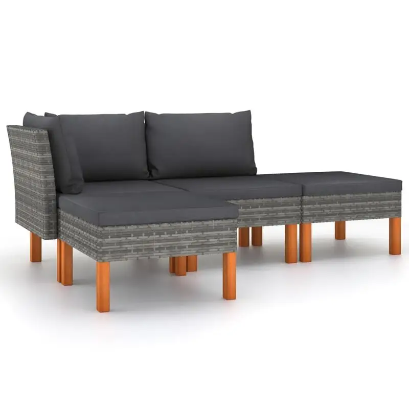 Garden Lounge Set Gray, Anthracite
Garden Lounge Set Gray, Anthracite