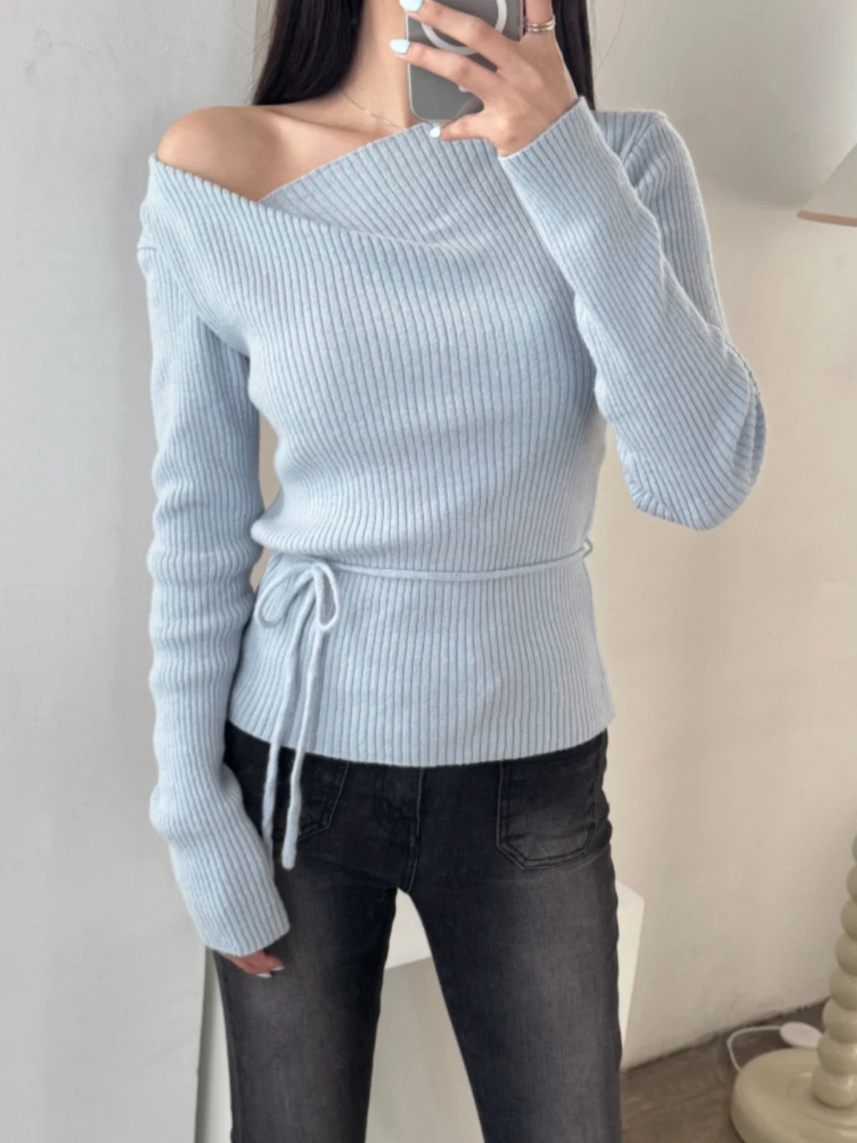 Ele V-ne Long Sve вязаный свитер женский Faion Slim Fit Chic Personali топ корейский Sle Commute обычный трикотаж
Ele V-ne Long Sve вязаный свитер женский Faion Slim Fit Chic Personali топ корейский Sle Commute обычный трикотаж